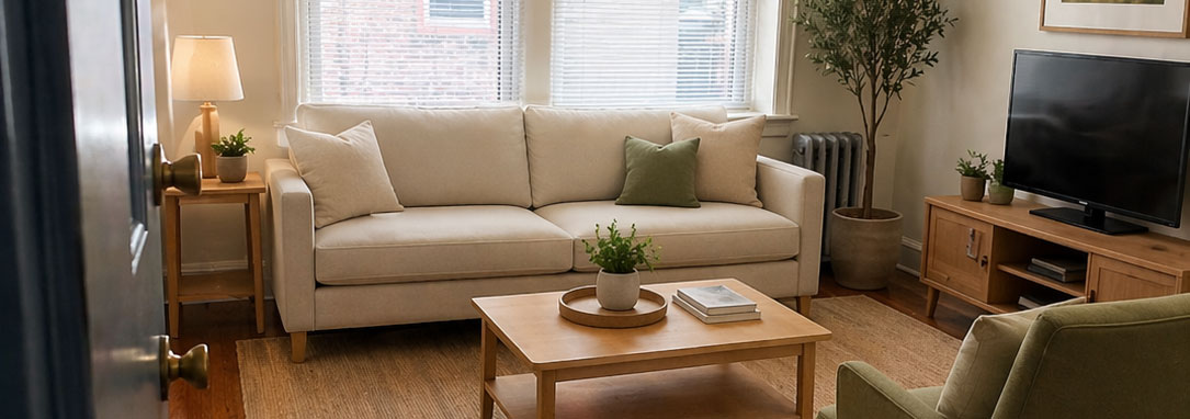 University Court On Chester apartment interior